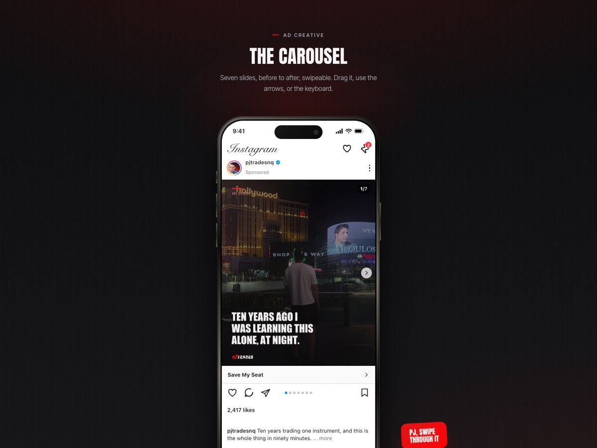 Carousel preview