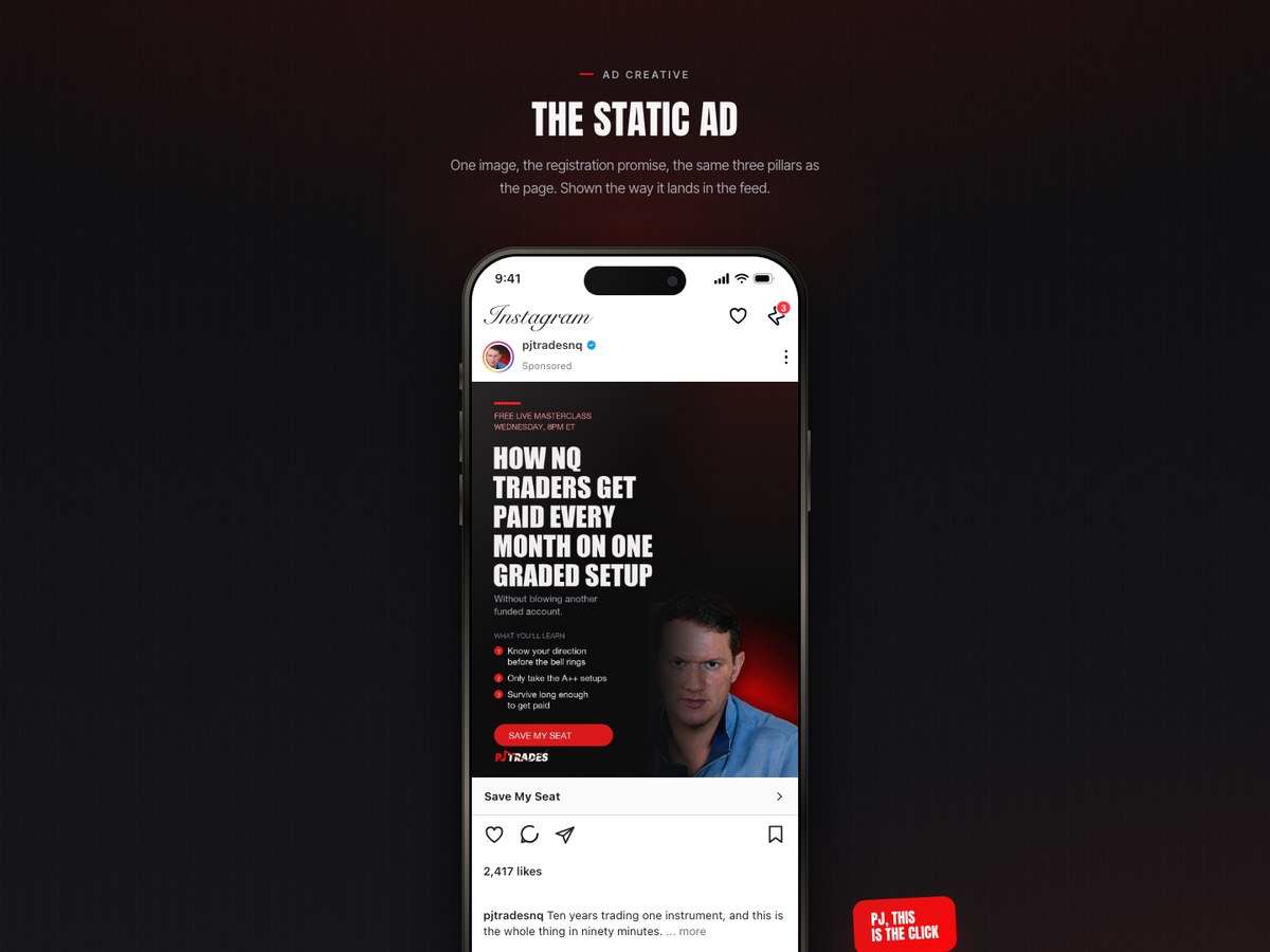 Static ad preview